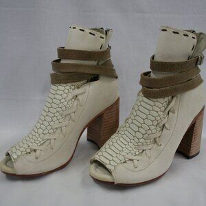 Freebird Eagle Strappy Ankle Heels Sandals Open Toe Booties